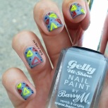 #31DC2015 - Freehand Geometric #nailart | The Rite of Aging